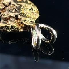 22K Yellow Gold Raw Nugget Pendant 3.1 grams